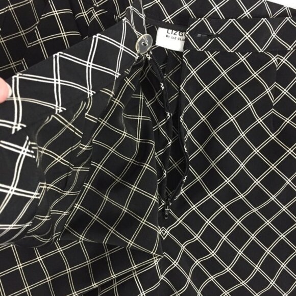 LizGolf Skort Sz 10 Cross Split Front Pockets in Shorts by Liz Claiborne - Picture 6 of 12